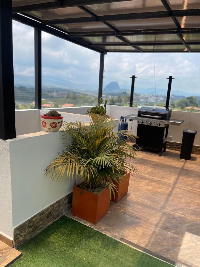 Apartamento De Lujo Appartamento Guatapé Esterno foto